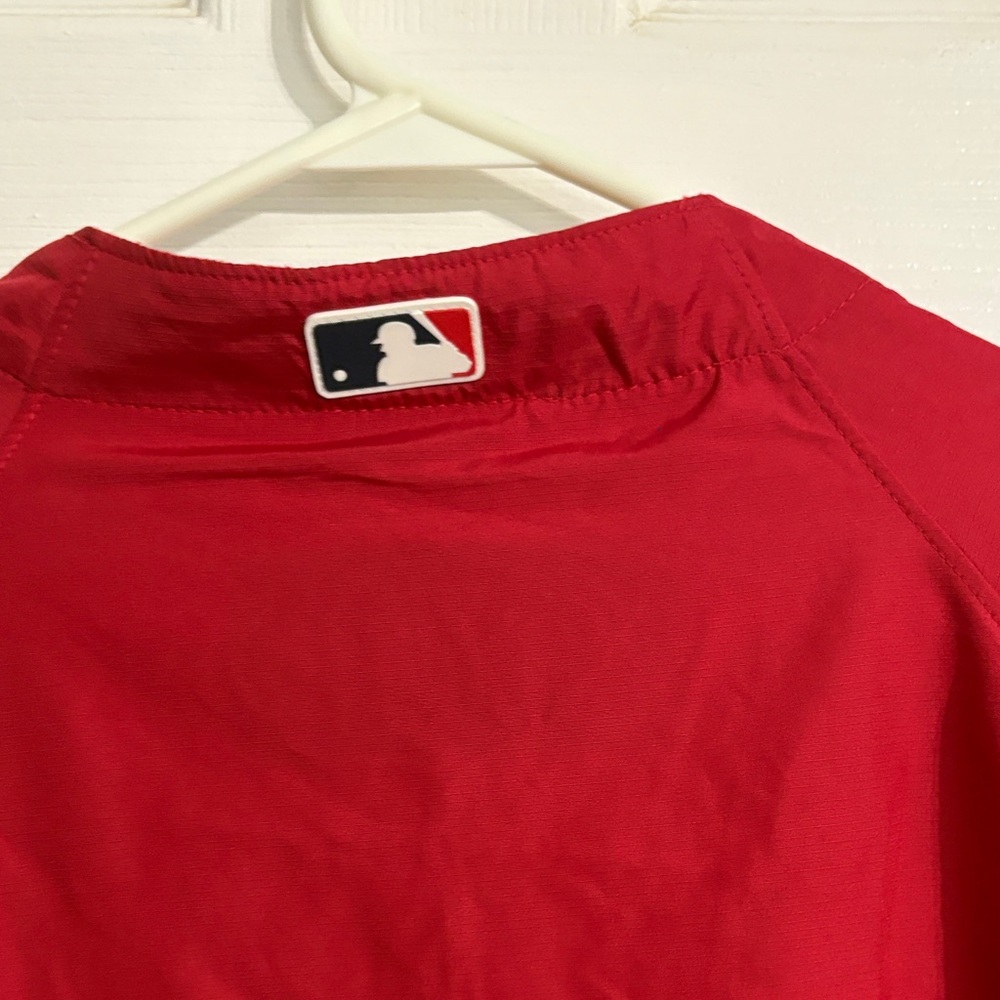 Los Angeles Angels Pullover Quarterzip Jacket Size Large - Picture 9 of 10